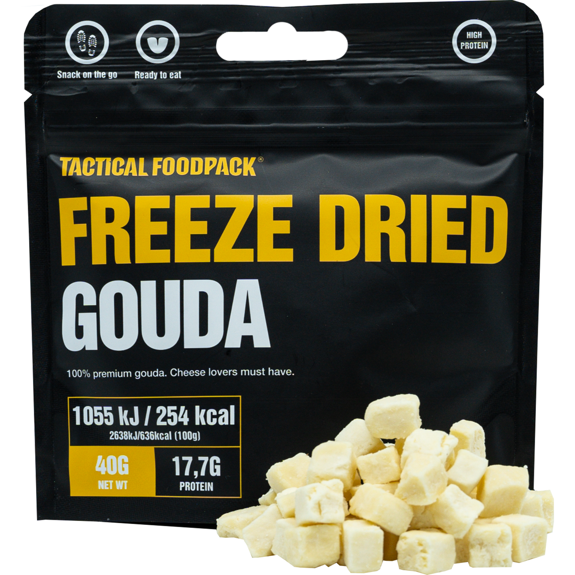 Freeze-Dried Gouda Snacks 40g - Image 2