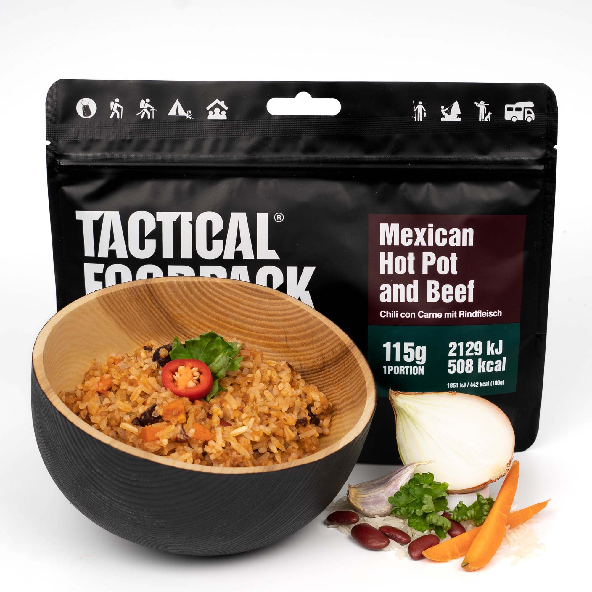 Mexican Hot Pot and Beef 115g - Image 2
