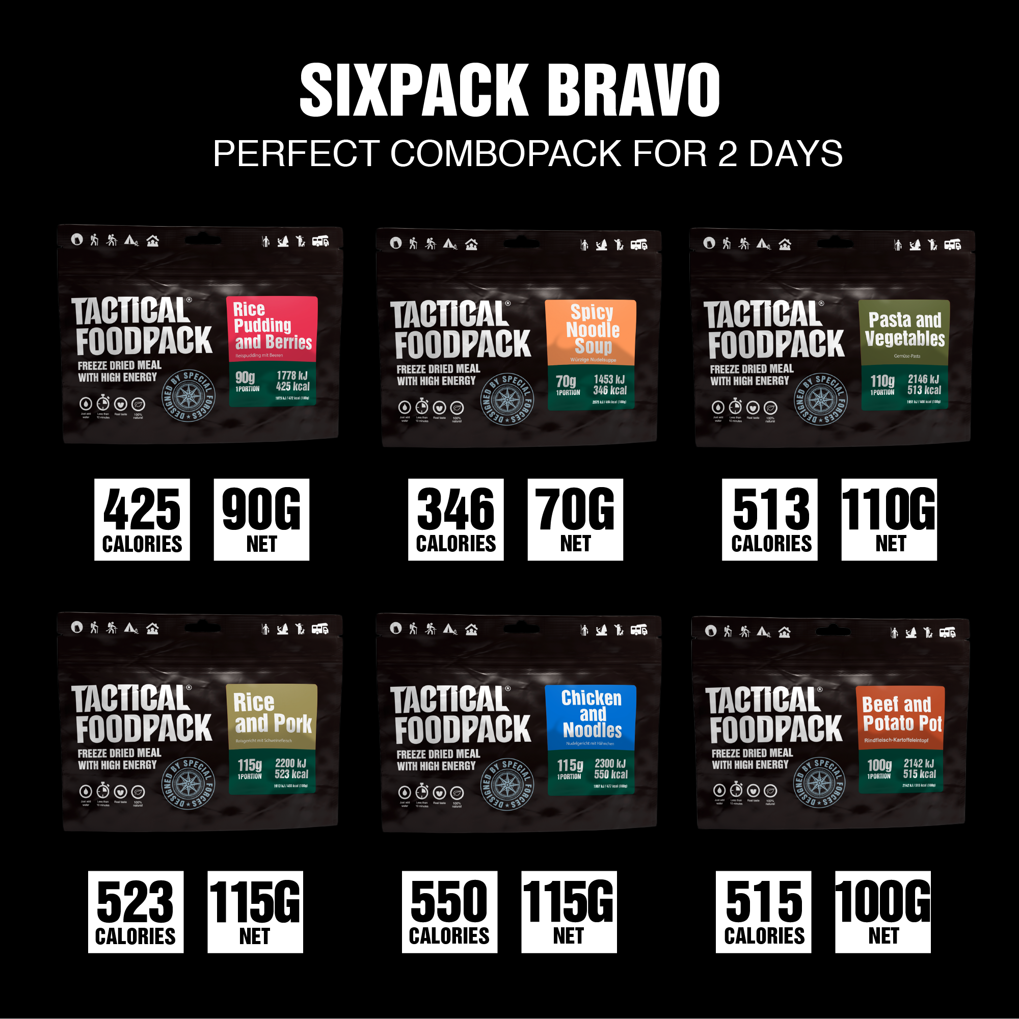 Tactical Sixpack Bravo 600g - Image 2