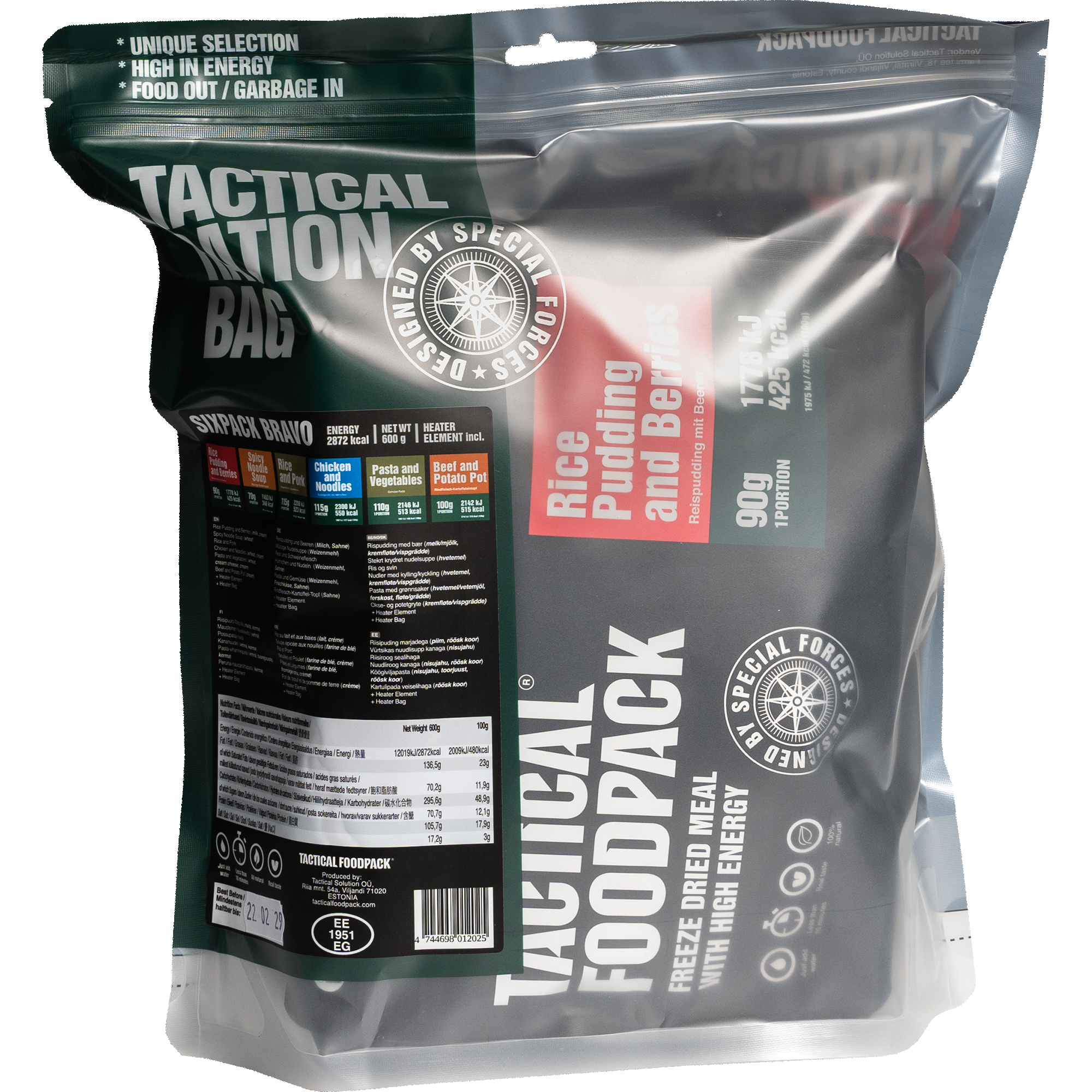 Tactical Sixpack Bravo 600g